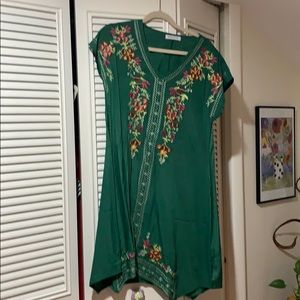 Embroidered dress